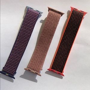NWT 3 pack replacement bands for iWatch 42/44mm